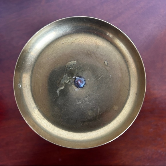 Two Brass Pillar (Piller) Candle Holders/Stands - Picture 11 of 15